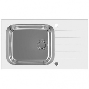 ALVEUS GLASSIX UP 40 RAL9003-90 ( ) 860X500 .