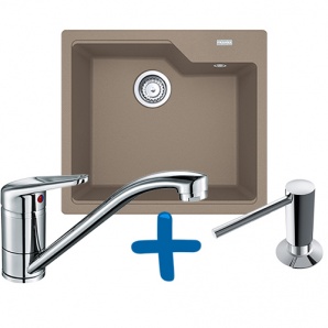 Franke UBG 610-56 + Novara Plus + Comfort хром Franke UBG 610-56 + Novara Plus + Comfort хром