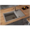 Alveus INTERMEZZO 130 GRANITAL CONCRETE-G81 780X480X200  algranit